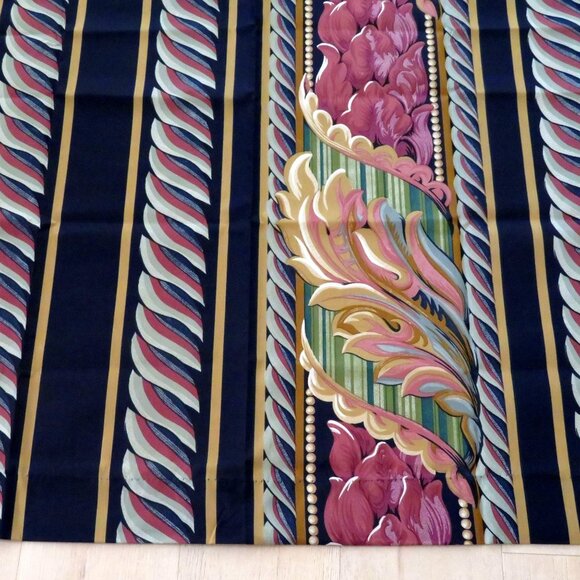 Pair 2 Curtain Panels Drapes 42" x 87" each Multicolor Polyester Tiebacks Modern - Picture 8 of 11